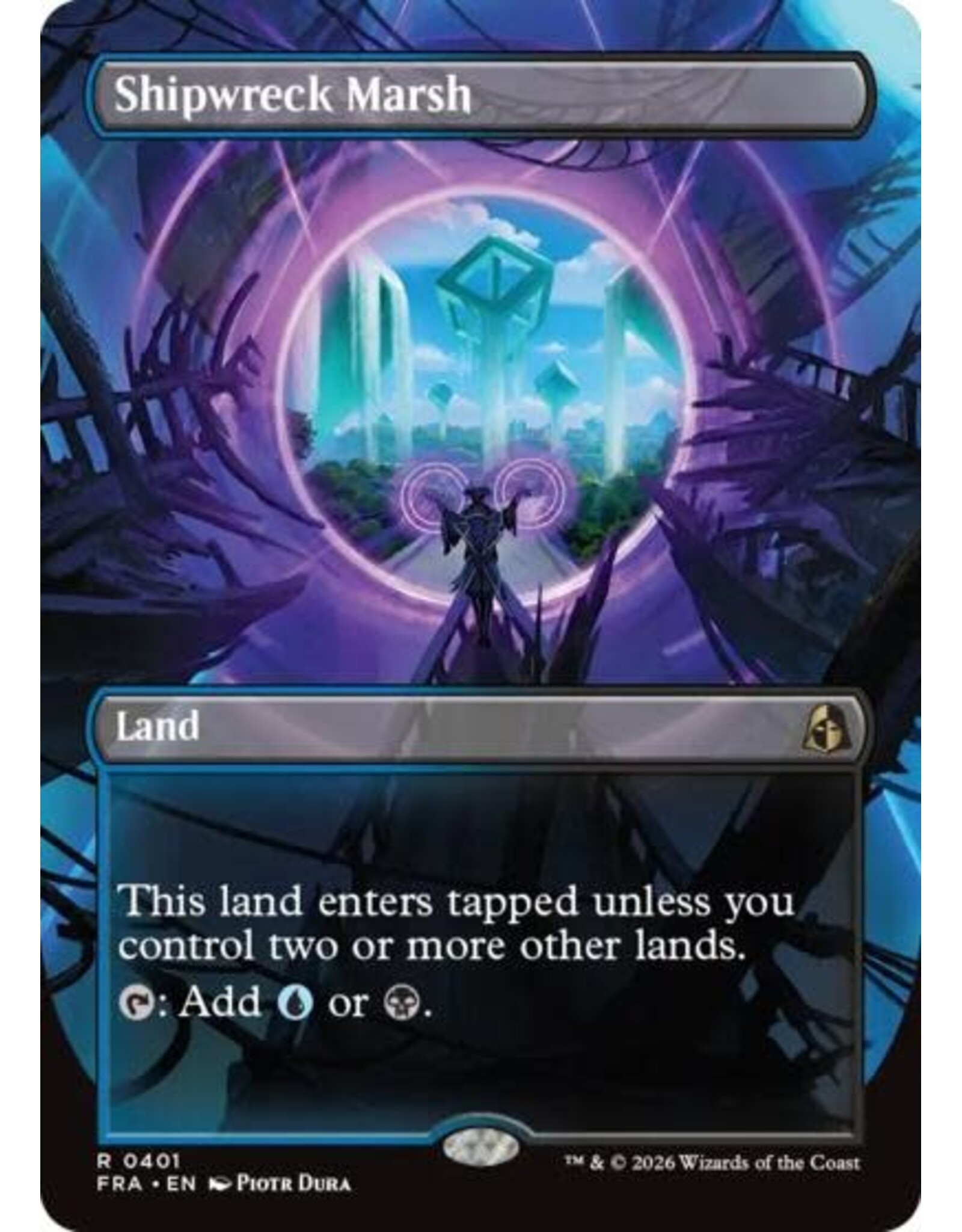 Shipwreck Marsh (Borderless) - 401 (Foil, R)