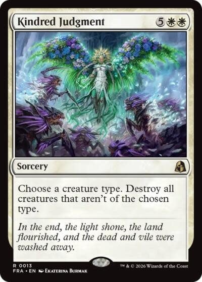 Kindred Judgment - 13 (Foil, R)