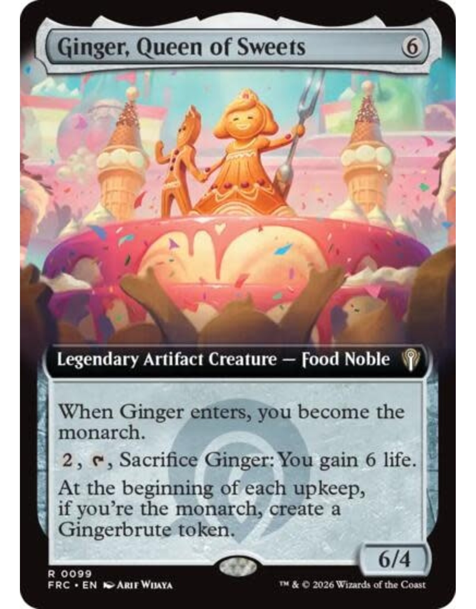 Ginger, Queen of Sweets (Extended Art) - 99 (Normal, R)
