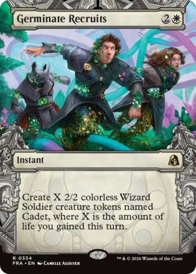 Germinate Recruits (Showcase) - 334 (Foil, R)
