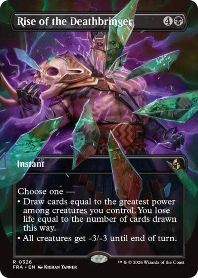 Rise of the Deathbringer (Borderless) - 326 (Normal, R)