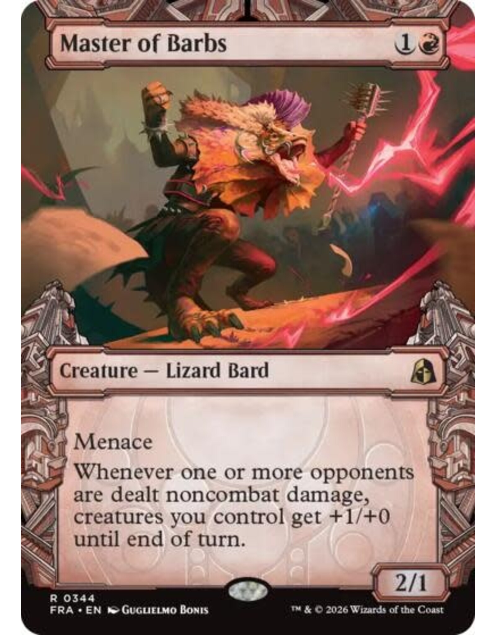 Master of Barbs (Showcase) - 344 (Foil, R)