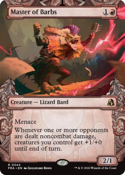 Master of Barbs (Showcase) - 344 (Foil, R)