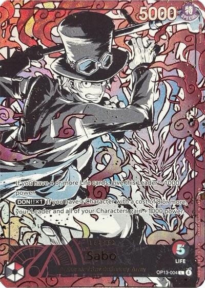 Sabo (English Version 3rd Anniversary Set) - OP13-004 (Foil, L)