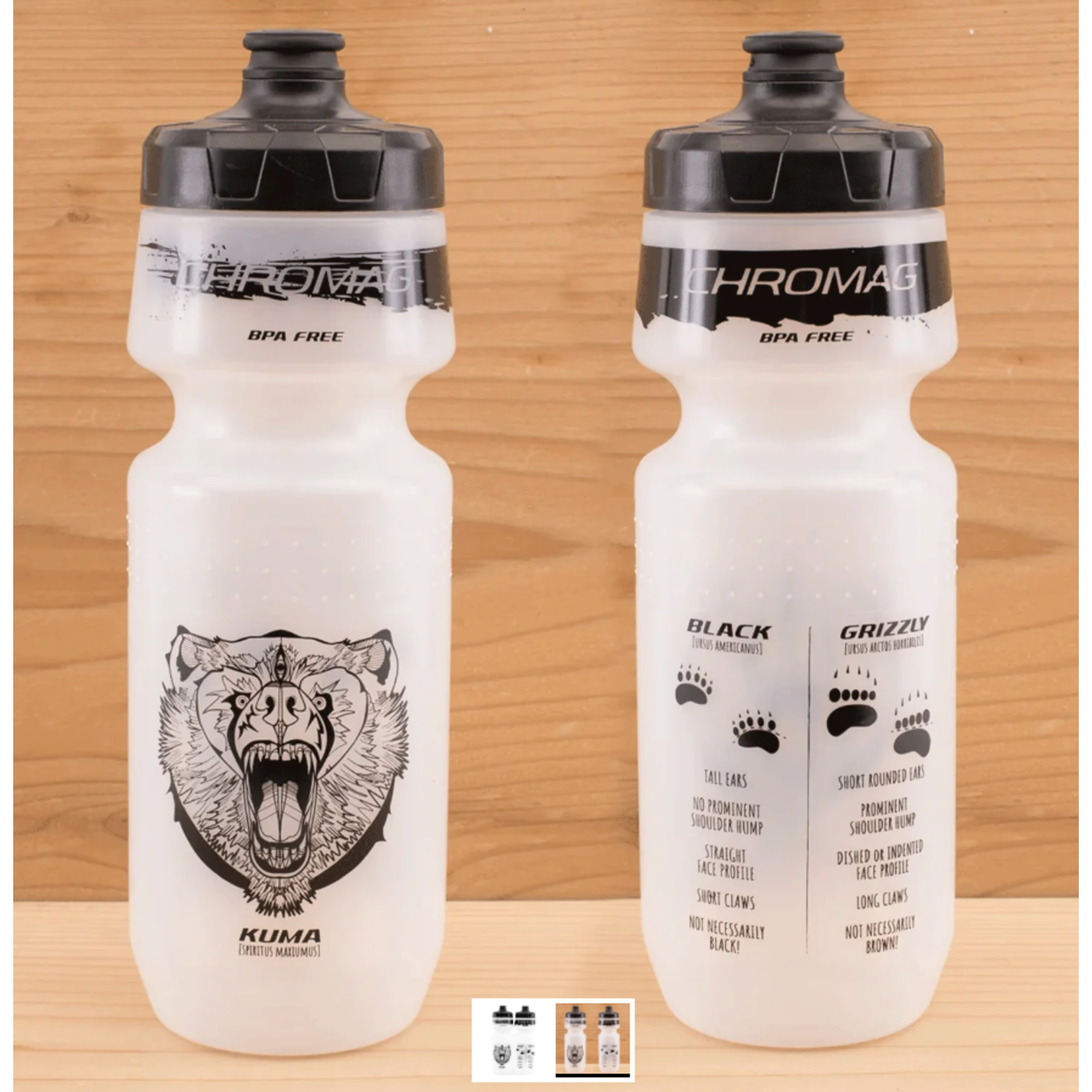 Chromag Chromag Bottle 750ml Kuma Clear