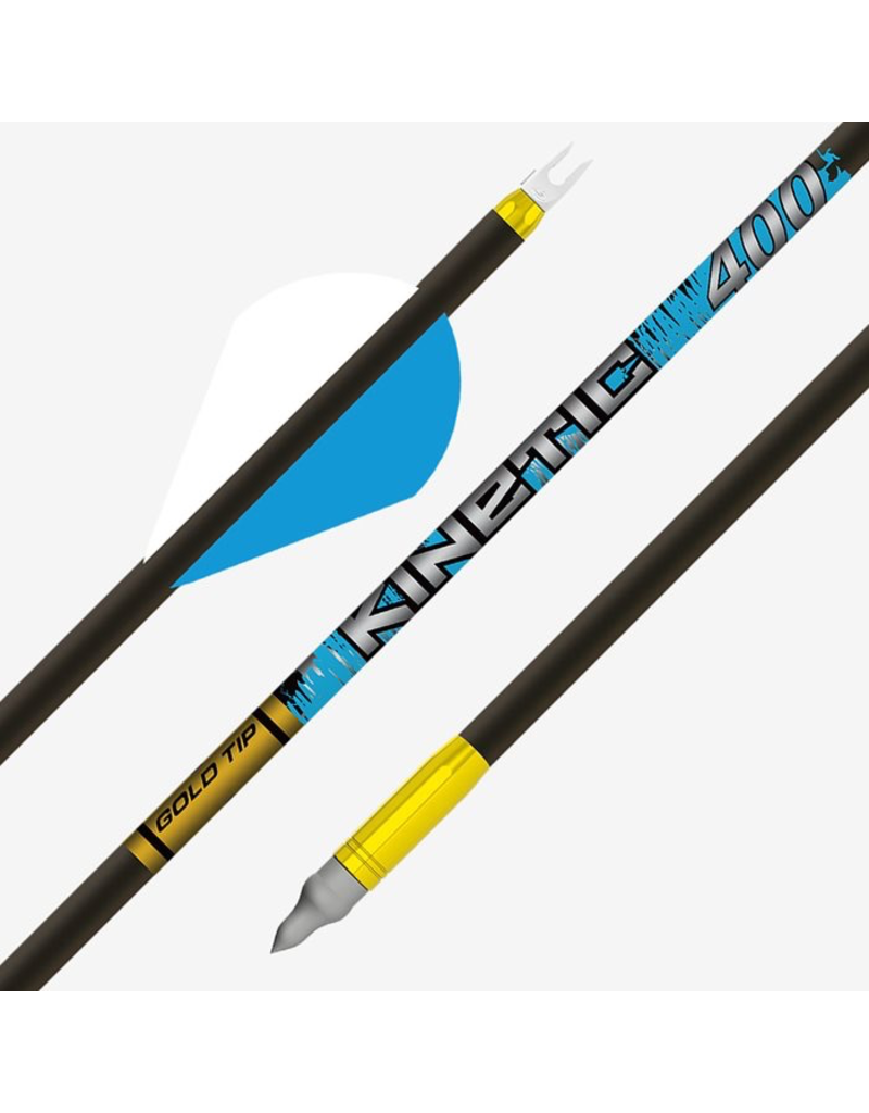 Gold Tip GOLD TIP KINETIC KAOS 340 2” RAPTOR VANES 12PK