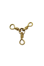 COMPAC COMPAC BRASS 3-WAY SWIVELS #5 10 PCS