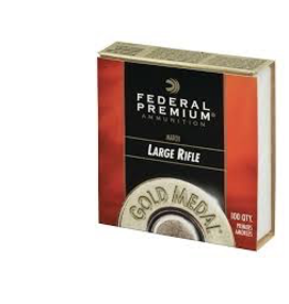 FEDERAL FEDERAL GOLD MEDAL PRIMERS LARGE RIFLE MATCH 100 RDS