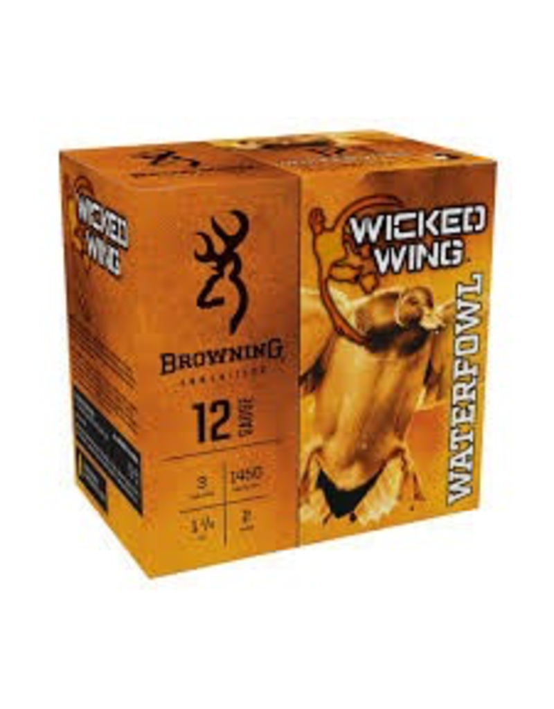 BROWNING BROWNING WICKED WING 12GA 3” - 1 1/4 OZ #2 - 25 RDS