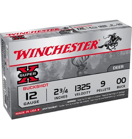 WINCHESTER WINCHESTER SUPER-X 12GA 2 3/4" - 00 BUCKSHOT 5 RDS