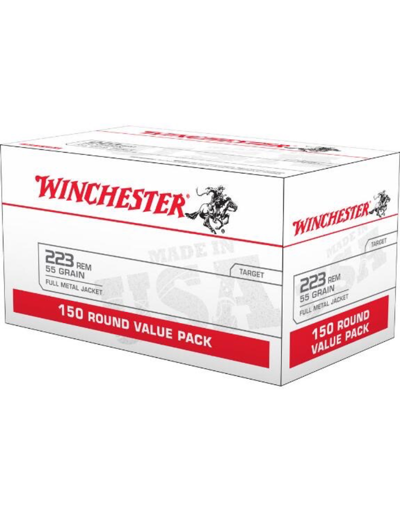 WINCHESTER WINCHESTER 223 REM 55GR FMJ USA 150 RDS