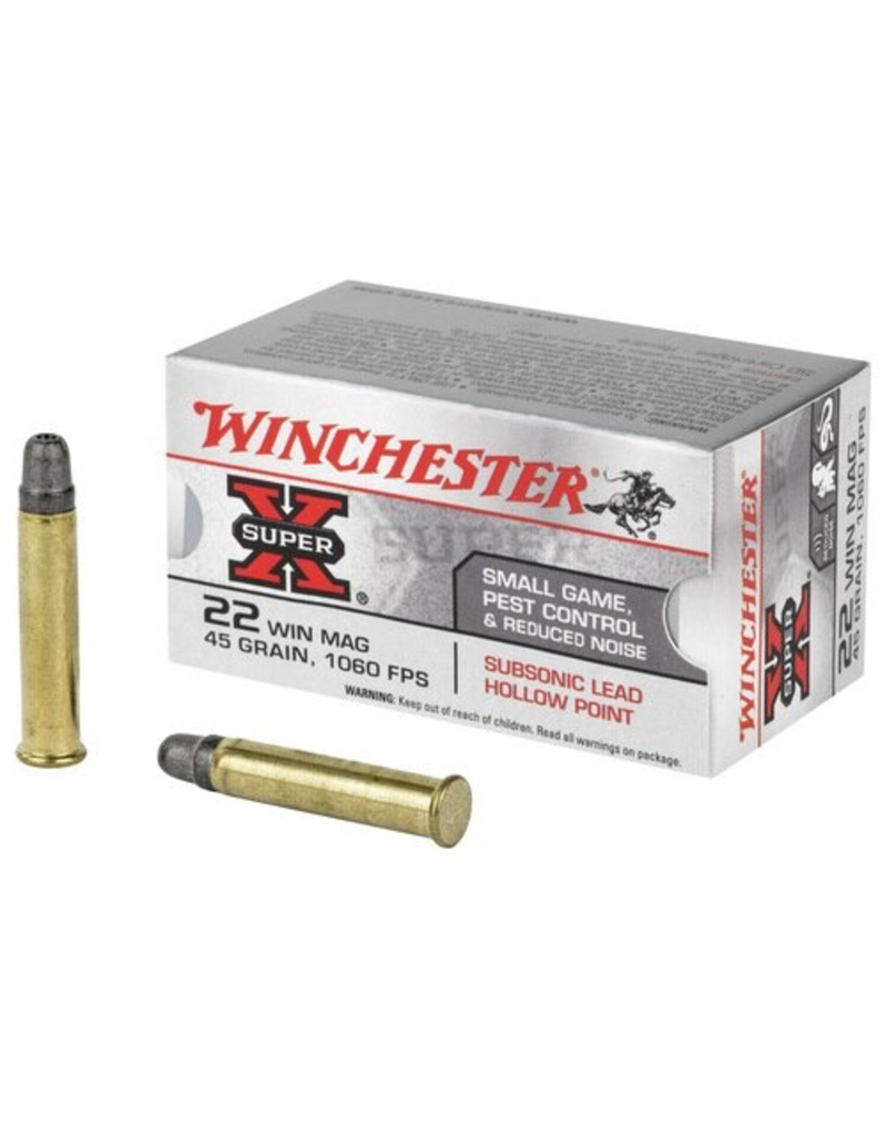 WINCHESTER WINCHESTER SUPER-X 22 WIN MAG 45GR 50 RDS