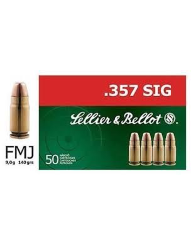 SELLIER & BELLOT SELLIER & BELLOT C.357 140GR FMJ