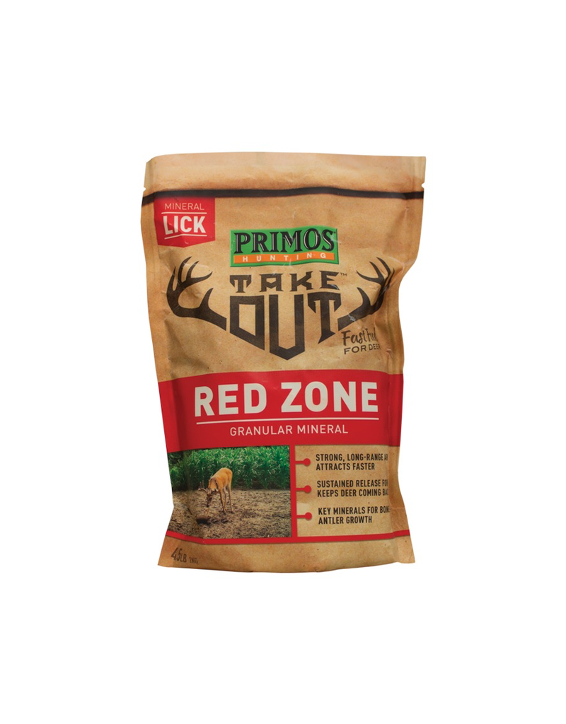 PRIMOS PRIMOS TAKE OUT RED ZONE GRANULAR MINERAL 4.5 LBS