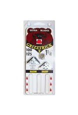 Slick Trick GRIZZTRICK EXTRA BLADES FOR 1 1/4"  100 & 125 GR PK