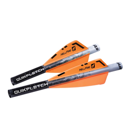 NEW ARCHERY NAP QUICKFLETCH 3” HELLFIRE VANES X-BOW