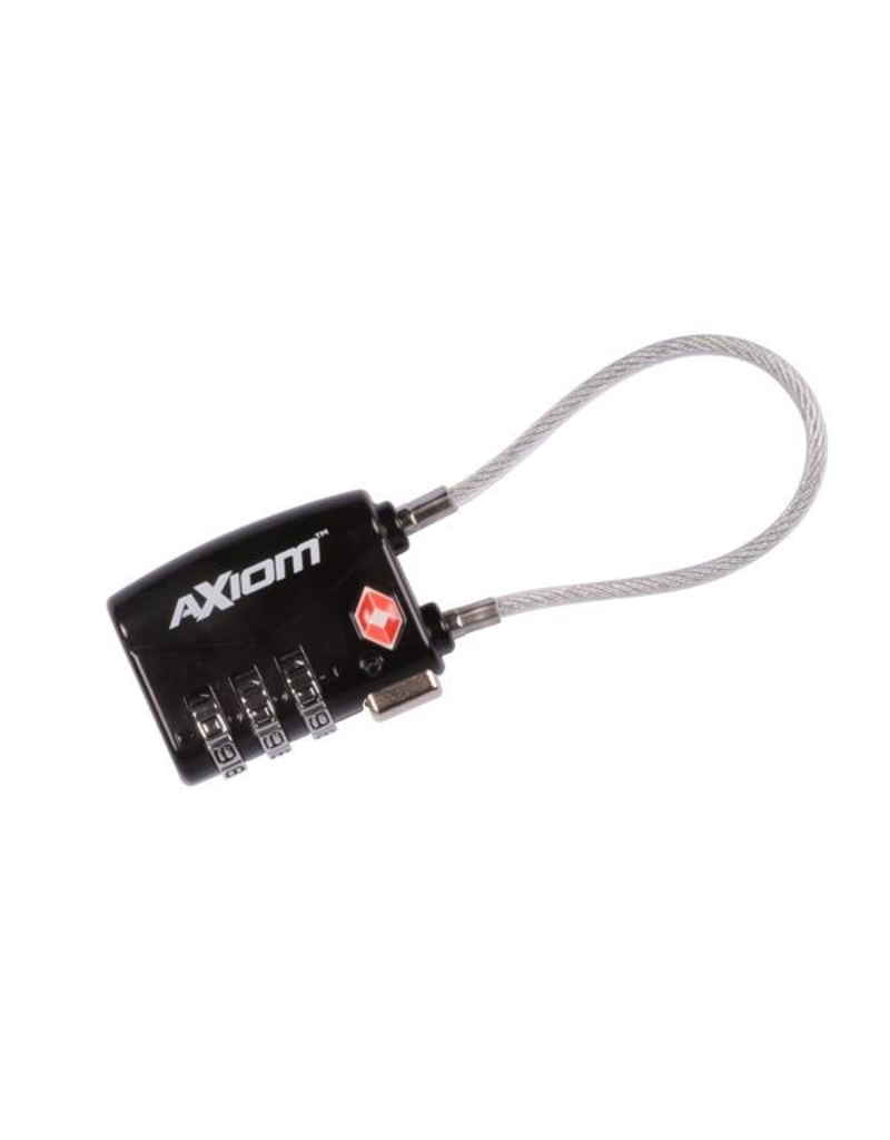 AXIOM AXIOM COMBINATION LOCK TSA APPROVED