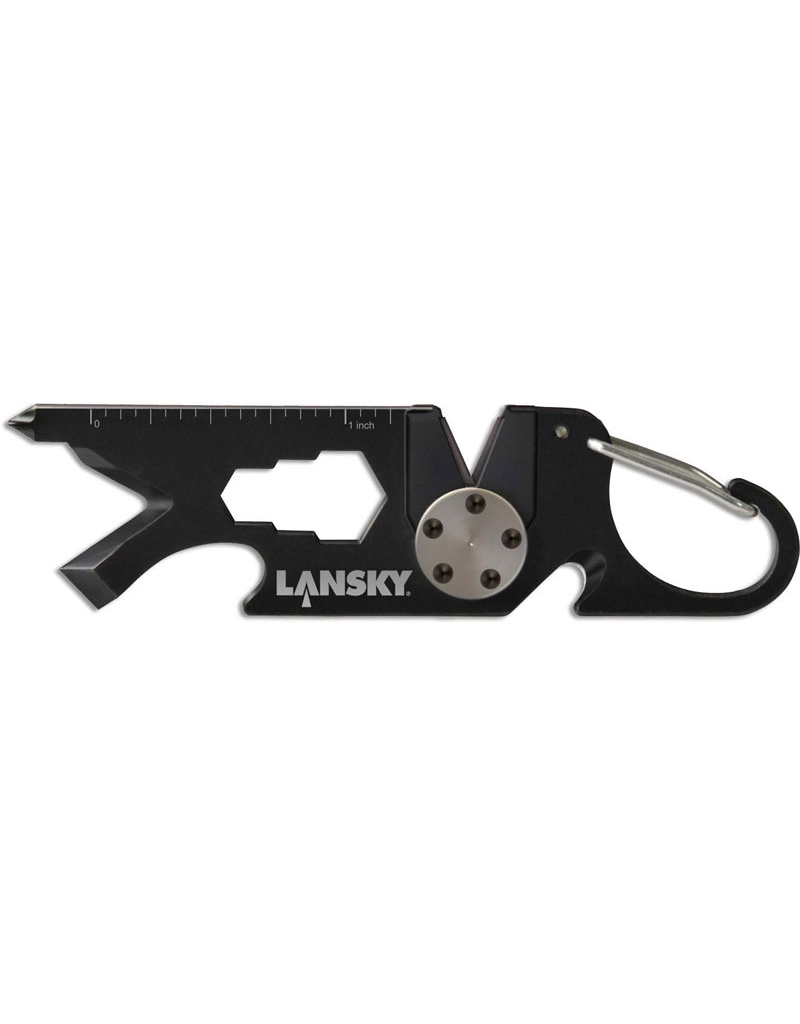 LANSKY LANSKY ROADIE KNIFE SHARPENER 8-IN-1 KEY TOOL