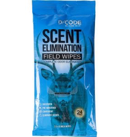 CODE BLUE CODE BLUE SCENT ELIMINATION FIELD WIPES 24 PK