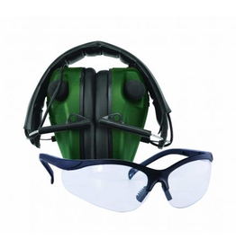 CALDWELL CALDWELL E-MAX LOW PROFILE HEARING PROTECTION W/ PRO RANGE GLASSES