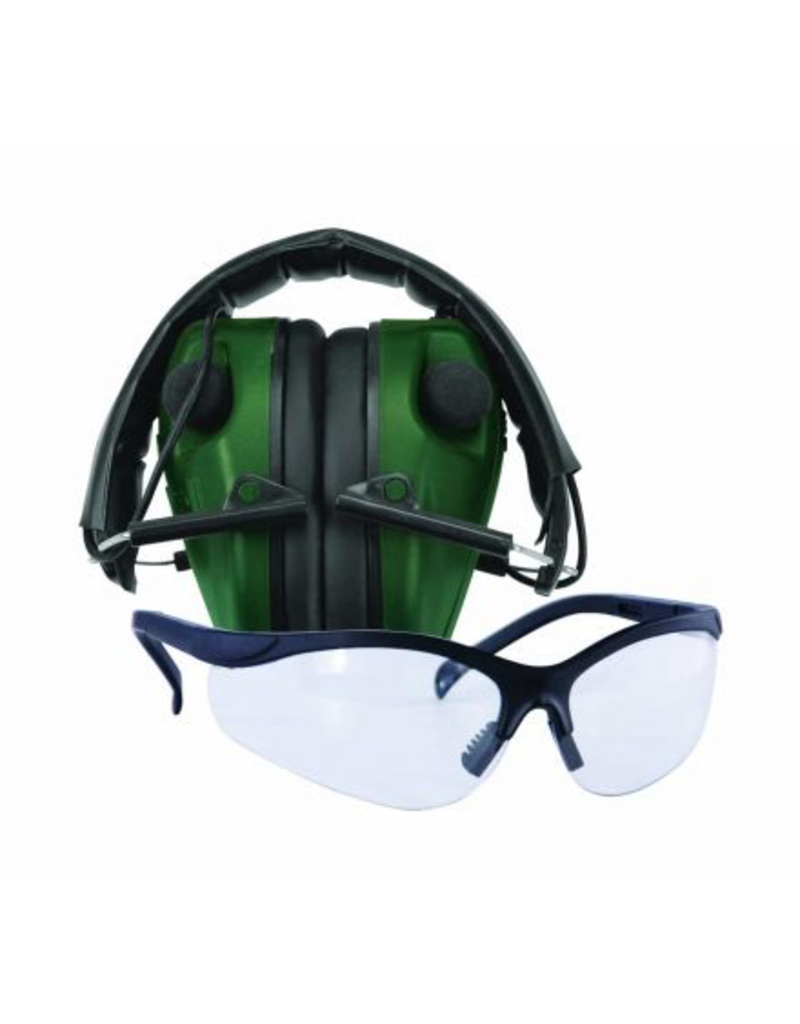 CALDWELL CALDWELL E-MAX LOW PROFILE HEARING PROTECTION W/ PRO RANGE GLASSES