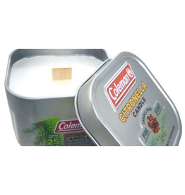 COLEMAN 25 HOUR PINE SCENT SCENTED TIN CANDLE