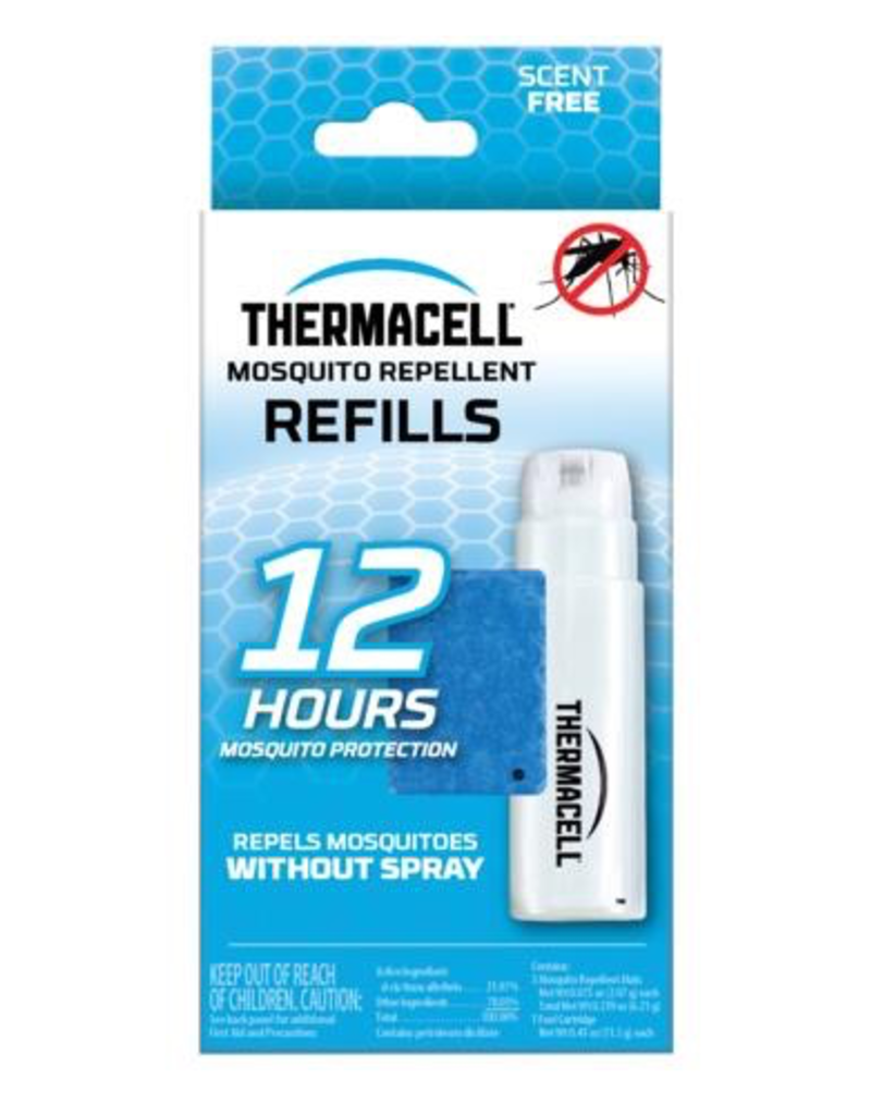 THERMACELL THERMACELL MOSQUITO AREA REPELLENT REFILLS 1 BUTANE AND 3 MATS