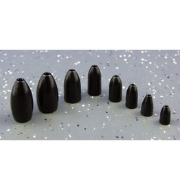 ULTRA TUNGSTEN ULTRA TUNGSTEN BULLET WEIGHT BLACK 1 OZ 2PK