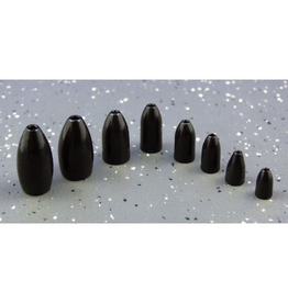 ULTRA TUNGSTEN ULTRA TUNGSTEN BULLET WEIGHT BLACK 1/16 OZ 4PK