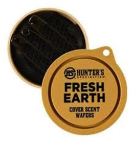HUNTERS SPECIALTIES HUNTERS SPECIALTIES COVER SCENT WAFERS FRESH EARTH 3PK