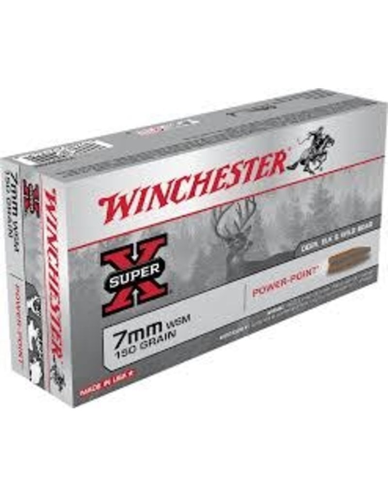 WINCHESTER WINCHESTER SUPER-X 7MM WSM 150GR POWER POINT 20 RDS