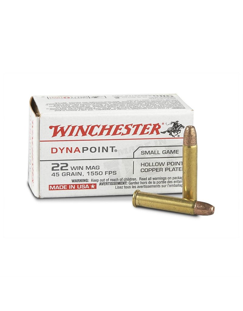 WINCHESTER WINCHESTER DYNA POINT 22 WMR 45GR 50 RDS