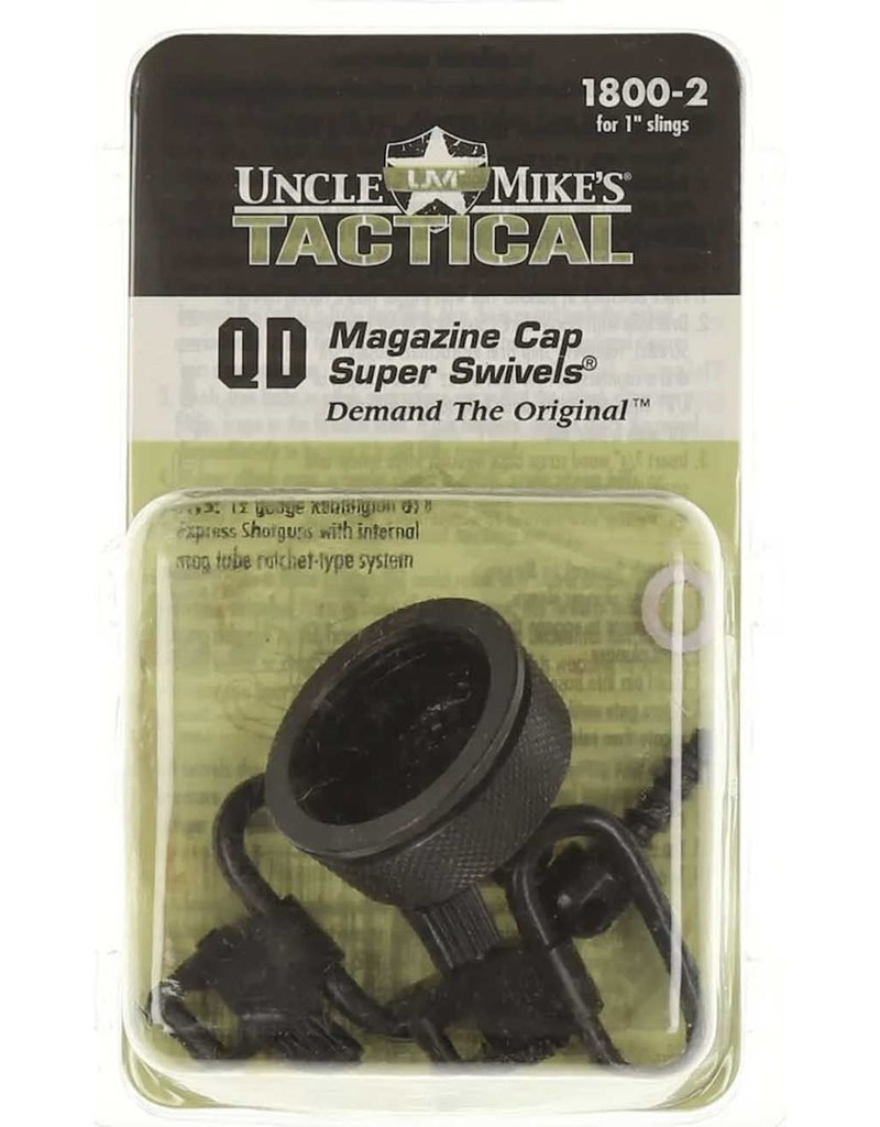 UNCLE MIKE'S UNCLE MIKE’S TACTICAL QD MAGAZINE CAP SUPER SWIVELS 1”