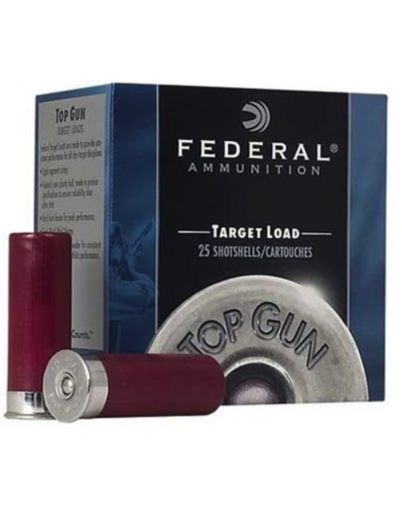 FEDERAL FEDERAL TOP GUN TARGET LOAD 12GA 2-3/4" 1 1/8OZ # 7.5 - 250 RDS