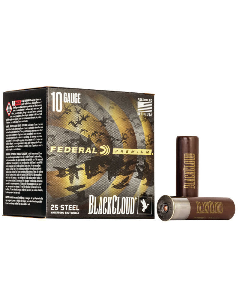 FEDERAL FEDERAL BLACK CLOUD 10GA 3 1/2” 1-5/8 OZ #2 SHOT