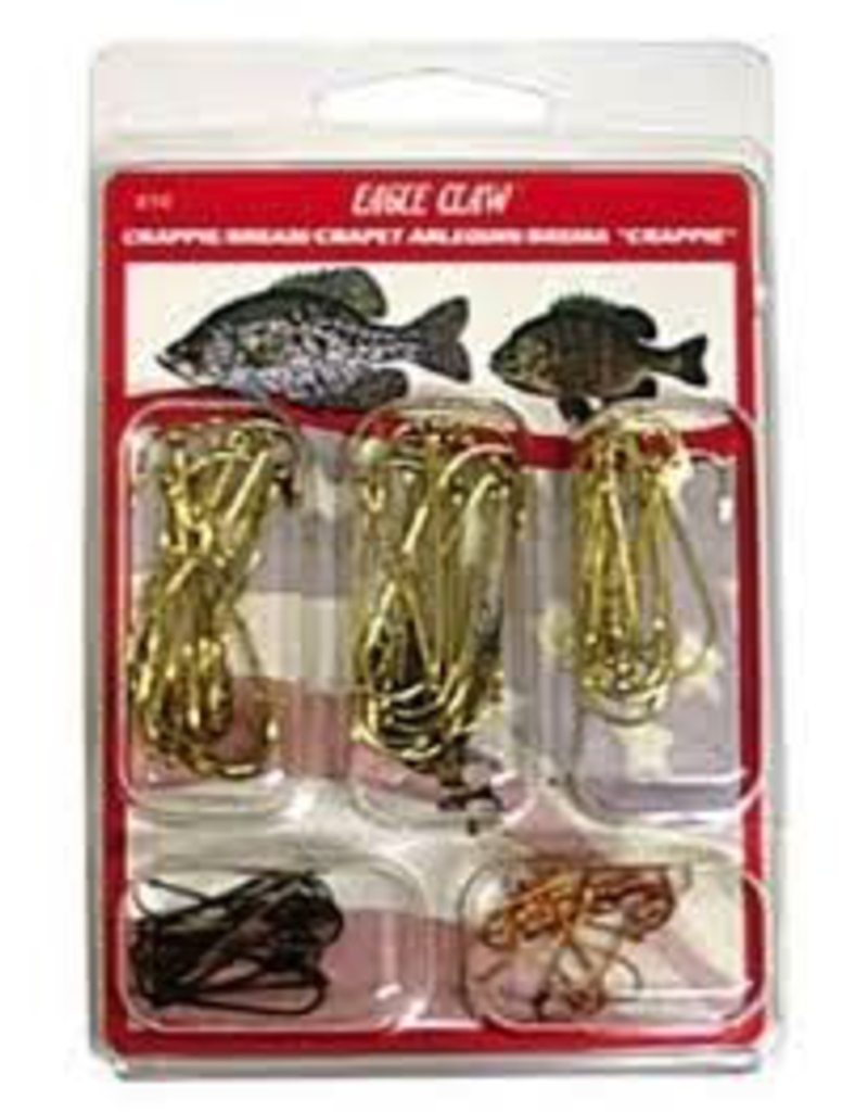 EAGLE CLAW EAGLE CLAW PANFISH/CRAPPIE HOOK ASST