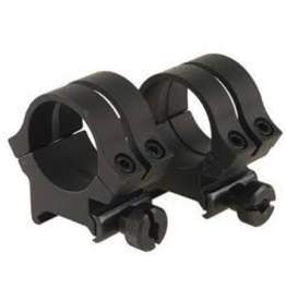 WEAVER WEAVER QUAD-LOCK 1" HIGH EXTENSION RINGS MATTE BLK