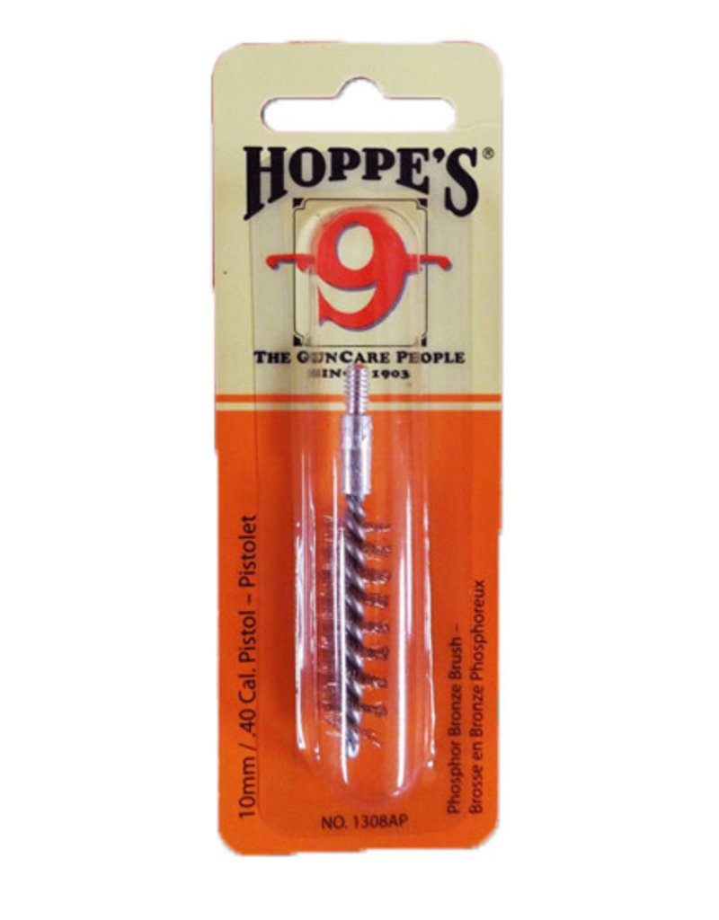 Hoppe's HOPPE'S PHOSPHOR BRONZE BRUSH 10MM .40 CAL PISTOL