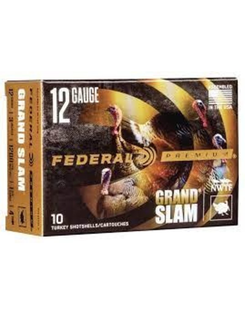 FEDERAL FEDERAL GRAND SLAM 12 GA 3” #4 SHOT 10 RDS