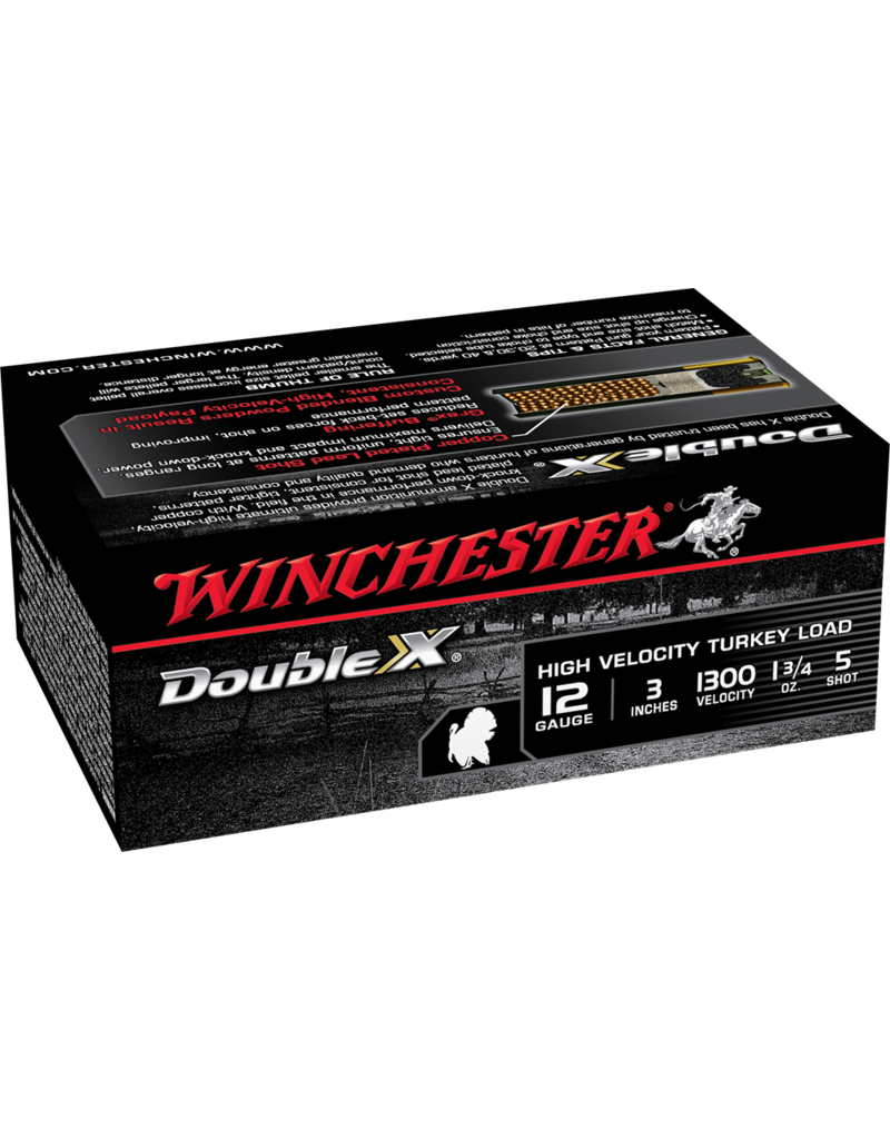 WINCHESTER WINCHESTER DOUBLE X  12GA 3" 1 3/4 OZ #5 TURKEY LOAD