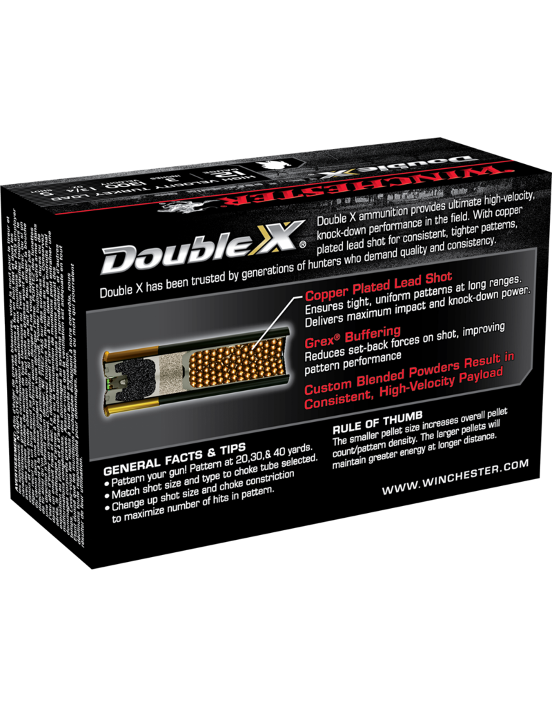 WINCHESTER WINCHESTER DOUBLE X  12GA 3" 1 3/4 OZ #5 TURKEY LOAD