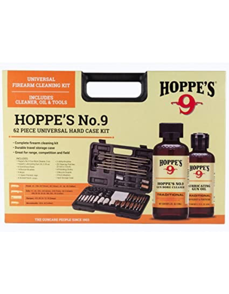 Hoppe's HOPPE'S 62 PC UNIVERSAL HARD CASE KIT