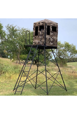HAWK HAWK DOWN & OUT WARRIOR BLIND WITH 10 FOOT STAND KIT