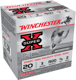 WINCHESTER WINCHESTER XPERT 20GA 3" 7/8OZ #2 STEEL 25 SHELLS