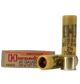 HORNADY HORNADY 20GA 250GR SST SABOT SLUG 5 RDS