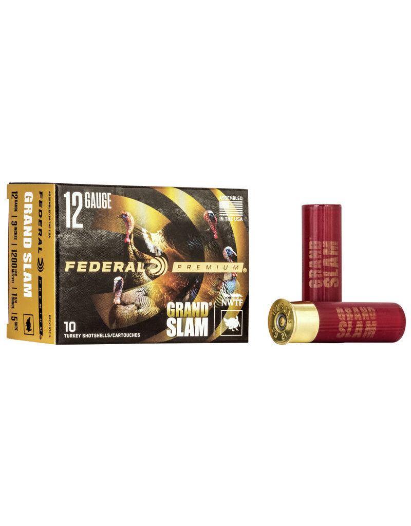 FEDERAL FEDERAL GRAND SLAM 12 GA 3” #5 SHOT 10 RDS