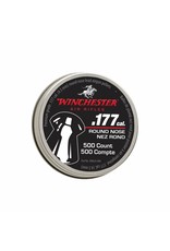 WINCHESTER WINCHESTER .177 CAL ROUND NOSE LEAD AIRGUN PELLETS 500 RDS