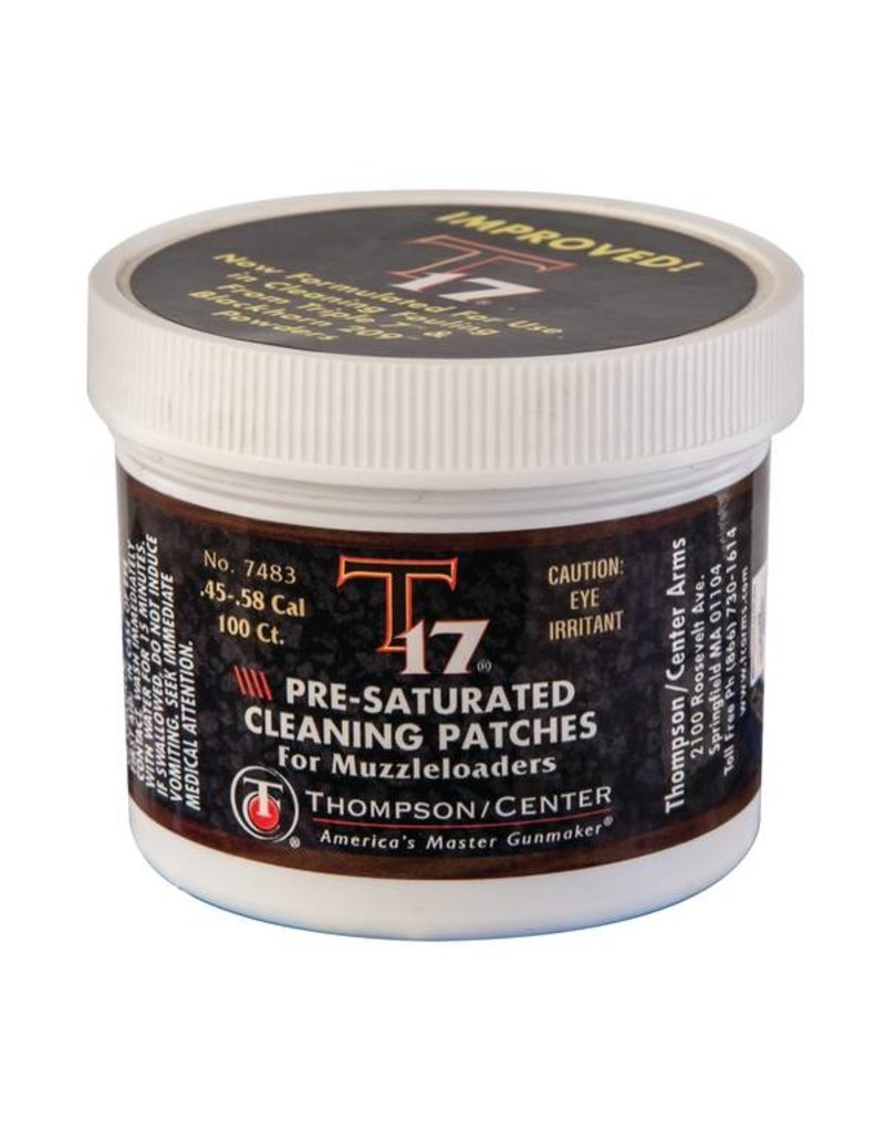 THOMPSON/ CENTER T/C PRESATURATED CLEANING PATCHES