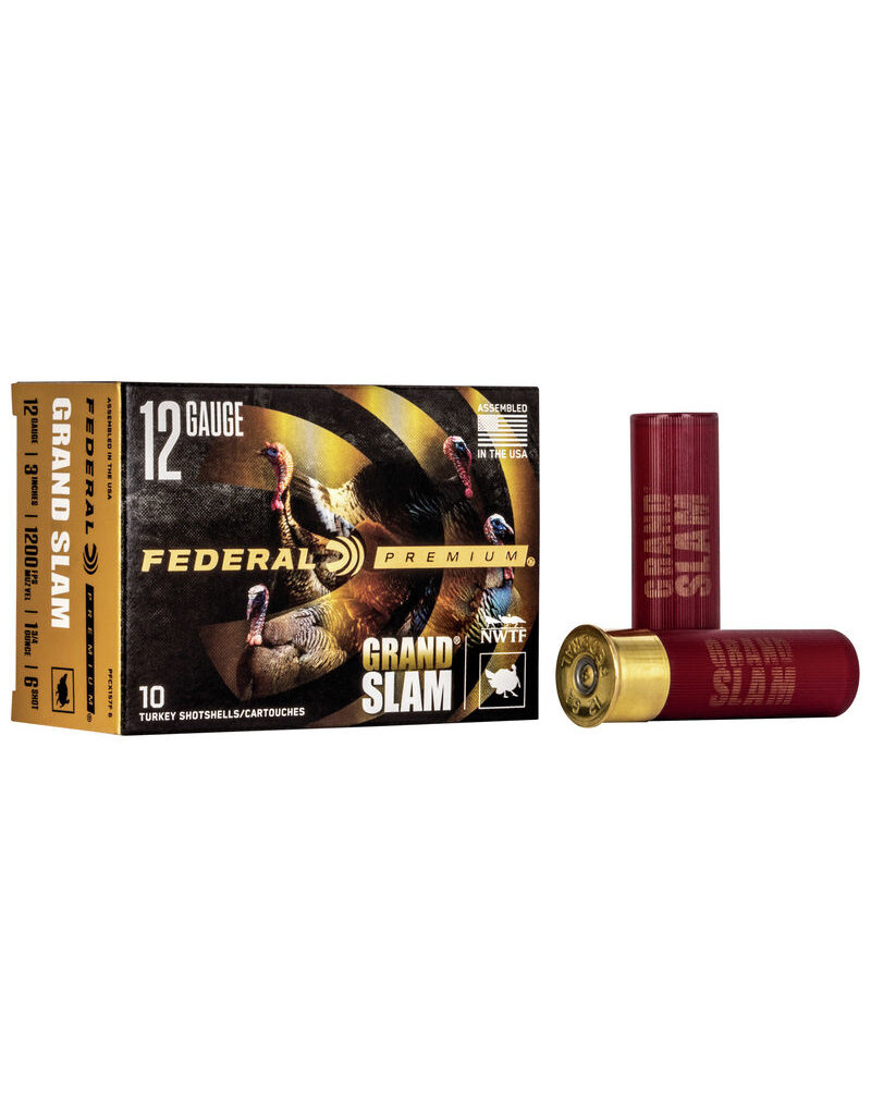 FEDERAL FEDERAL GRAND SLAM 12 GA 3” 1 3/4 OZ #6 SHOT 10 RDS
