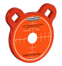 CHAMPION CHAMPION AR500 STEEL TARGET 3/8” RIFLE RATED 4”